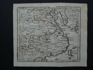 1721 Nicolas De Fer Atlas Map China - La Chine - Coree - Korea - Formosa Taiwan