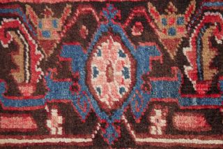 Top Deal Vintage 6x9 Geometric Heriz Serapi Persian Area Rug Oriental RED BLUE 10