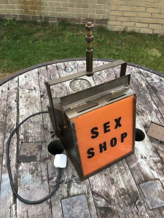 Vintage Retro 1950’s 60’s Sex Shop Soho Theatre Light Display Furse TV Film Prop 7