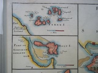 c1701 Hand Coloured Map Of British Islands By Robert Morden 3