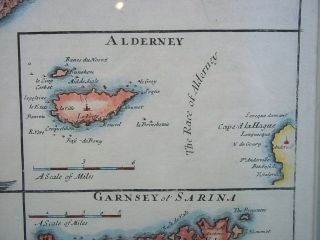 c1701 Hand Coloured Map Of British Islands By Robert Morden 8