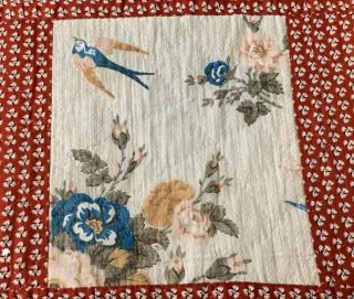 Early Plaids Antique Sampler QUILT Broderie Perse Fabric STUDY Lecture 10