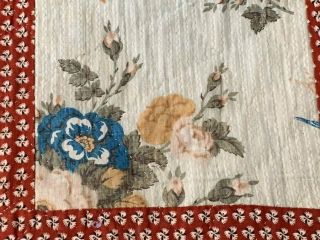 Early Plaids Antique Sampler QUILT Broderie Perse Fabric STUDY Lecture 11