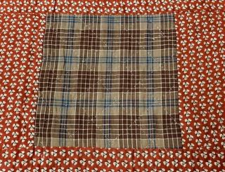 Early Plaids Antique Sampler QUILT Broderie Perse Fabric STUDY Lecture 9