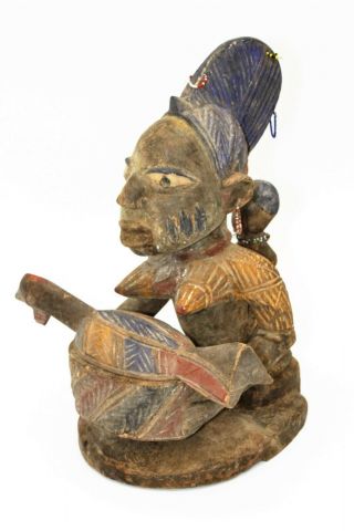 Fine Tribal Galleries - Opon Igede Ife Chicken Pot - Yoruba - Nigeria - C1955
