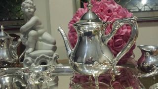 3165g MASTERPIECE STERLING SILVER PLAIN COLONIAL STYLE COFFEE TEA SET 6 ITEMS 2