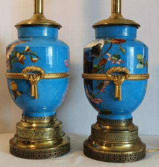 WONDERFUL AESTHETIC VICTORIAN LAMPS 19TH CENTURY 7