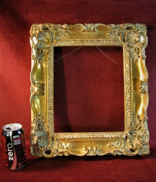 Picture Frame Gold 12x10 Vintage Heavy Relief