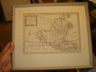 RARE circa 1700 A Map of North America According to the Newest Observation 4