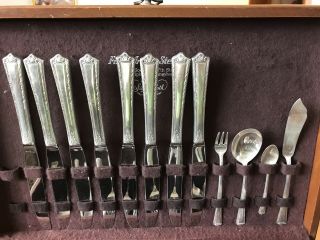 Fine Art Sterling Processional Flatware With Box 4