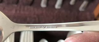Fine Art Sterling Processional Flatware With Box 6