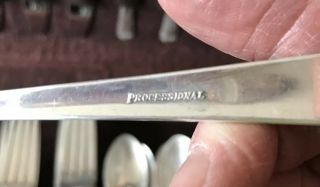 Fine Art Sterling Processional Flatware With Box 7