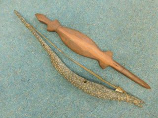 Early Central Australian Aboriginal Snake & Goanna Lizard