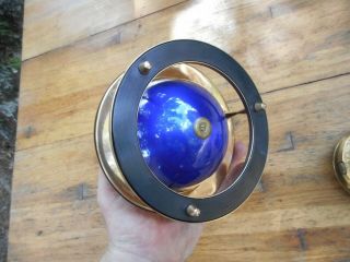 Vintage Blue Sphere Zodiac Celestial Globe Horoscope Cigarette Dispenser Lighter 5