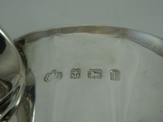 SMART EDWARDIAN solid silver PINT TANKARD,  1905,  372gm 6