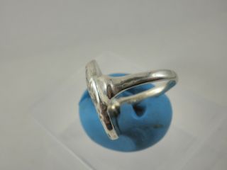 Antique Style,  Sterling Silver Ring Head of Zeus,  Handmade Silver 925,  10.  35 gr 10