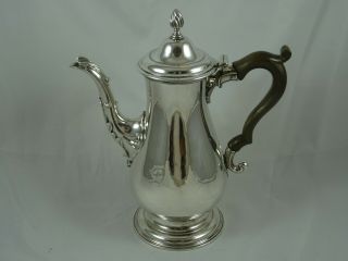STUNNING GEORGE III solid silver COFFEE POT,  1771,  866gm 2