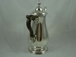 STUNNING GEORGE III solid silver COFFEE POT,  1771,  866gm 5
