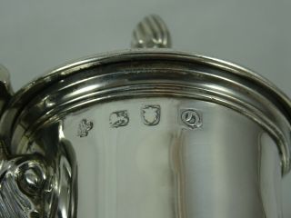 STUNNING GEORGE III solid silver COFFEE POT,  1771,  866gm 6