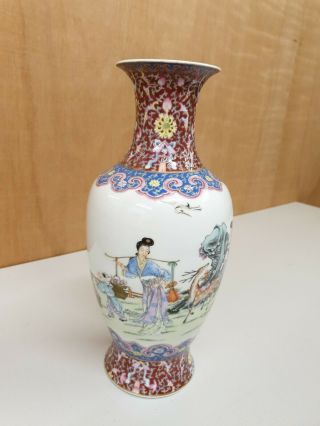 MAGNIFICENT VERY LARGE ANTIQUE CHINESE PORCELAIN VASE 2