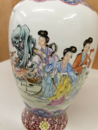 MAGNIFICENT VERY LARGE ANTIQUE CHINESE PORCELAIN VASE 9