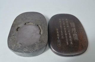 T4372: XF Chinese Stone BIG INKSTONE Suzuri Calligraphy tool 11