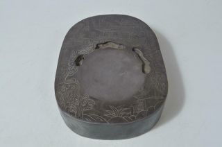 T4372: XF Chinese Stone BIG INKSTONE Suzuri Calligraphy tool 3