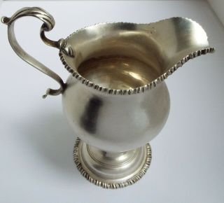 FINE EARLY ENGLISH ANTIQUE 18TH CENTURY GEORGIAN 1767 STERLING SILVER CREAM JUG 3