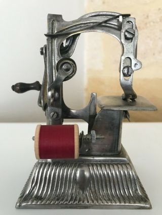 Splendid & Rare Antique Toy Sewing Machine The Tabitha 1885s