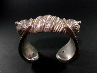 Choice 1700 - 1800s.  Post Medieval Antique Fertility Silver And Gold Bracelet,