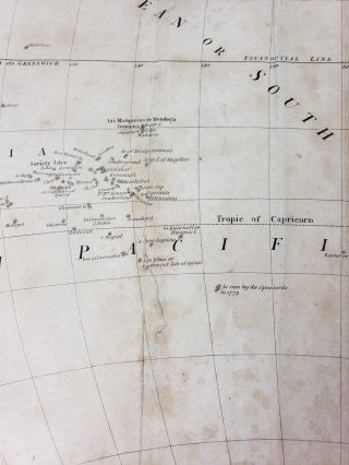 Herman Moll Map Of The Western Hemisphere Circa 1802 10