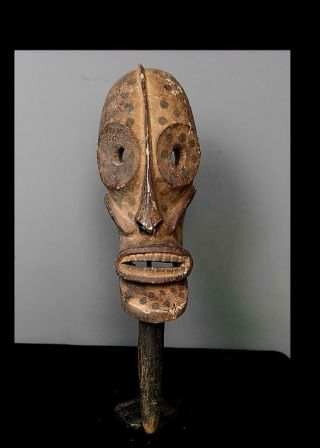 Old Tribal Unusual Bozo Spotted Skull Mask - Mali