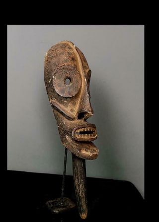Old Tribal Unusual Bozo Spotted Skull Mask - Mali 2