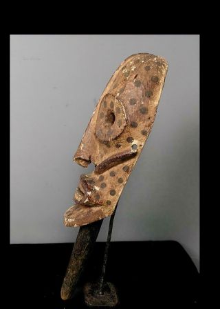Old Tribal Unusual Bozo Spotted Skull Mask - Mali 4