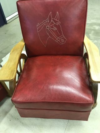 Vintage Western Cowboy Wagon Wheel Red Living Room Set,  Couch,  Tables & Chairs 6