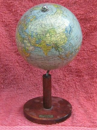 German Columbus World Globe / Paul Oestergaard Kg.  Kaiser & Co A.  G.  Bern 1930 S