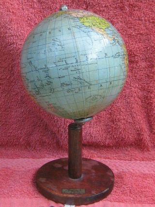 GERMAN COLUMBUS WORLD GLOBE / PAUL OESTERGAARD KG.  KAISER & CO A.  G.  BERN 1930 s 2