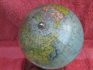 GERMAN COLUMBUS WORLD GLOBE / PAUL OESTERGAARD KG.  KAISER & CO A.  G.  BERN 1930 s 6