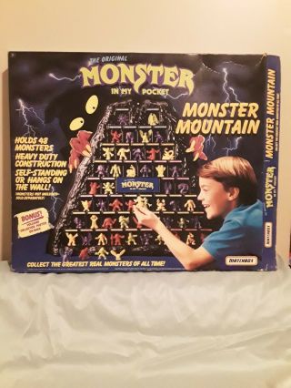 Complete First Series Monster In My Pocket Figures And Monster Mountain