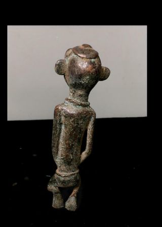 Old Tribal Bronze Dogon Figure - Mali 3