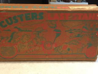 Marx Custers Last Stand Play Set Series 500/s Box 4779