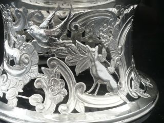 Silver Potato Ring Dish Stand,  Chester 1898,  George Nathan & Ridley Hayes 6