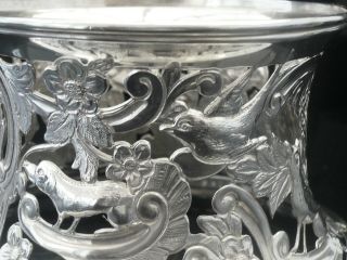 Silver Potato Ring Dish Stand,  Chester 1898,  George Nathan & Ridley Hayes 7