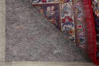 Traditional Vintage Floral Area Rug Hand - Knotted Oriental Vintage Carpet 8 x 12 10