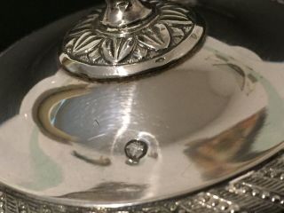 French Solid Silver Empire Coffee Pot c1819 - Rare Rams Head 8