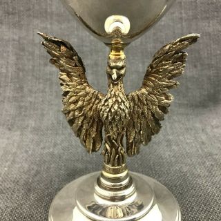 AURUM Silver ' St PAUL ' S CATHEDRAL ' Goblet designed by JOCELYN BURTON 1975 2