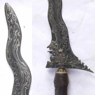 11 lok SEMAR KRIS keris Solo Surakarta Wayang puppet sword dagger java Indonesia 6