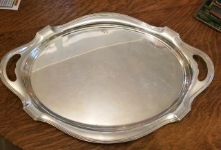Vintage Gorham Sterling Silver Platter 1600g.  Tray Engraved To Gov.  Of R.  I.  1929