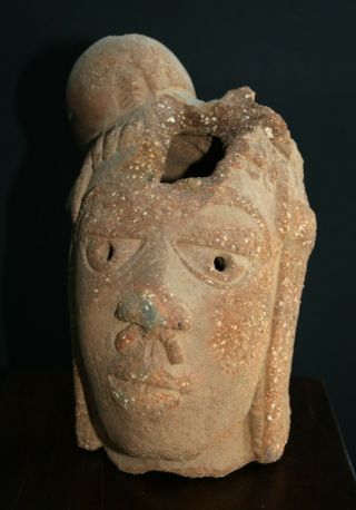 African Art,  Nok,  Terracota Head Fragment,  Nigeria,  Tl -