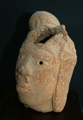 African Art,  NOK,  terracota head fragment,  Nigeria,  TL - 2
